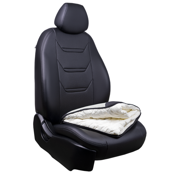 Одеяло стеганное Lord Autofashion XL (67101 black+white)