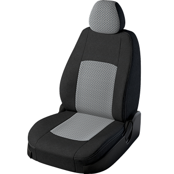 Чехлы на сиденья Lord AutoFashion для автомобиля Toyota Corolla-10, 11.2006-08.2013, E150, РЗС60/40+подлок.+отдел.бок. 2П+1Г Турин Жаккард Чёрный / Тропик