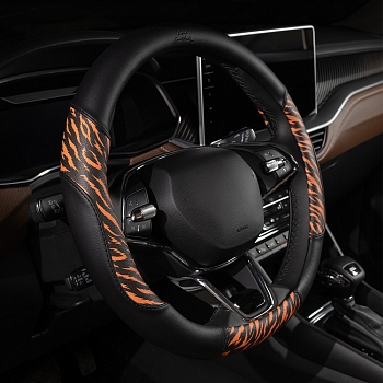 Оплетка на руль каркасная Кожа полиуретан Lord Autofashion (8683 Тигр М)