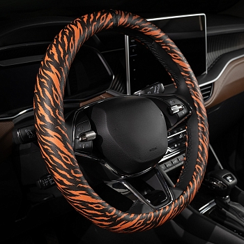Оплетка на руль каркасная Кожа полиуретан Lord Autofashion (8682 Тигр М)