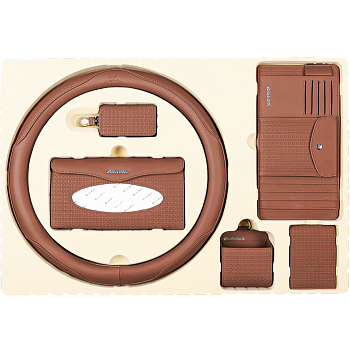 Набор из 6 предметов Кожа микрофибра ВС Lord Autofashion (36101 Абрикосовый)