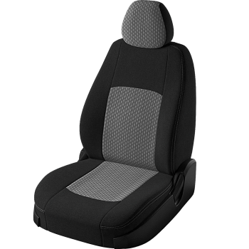 Чехлы на сиденья Lord AutoFashion для автомобиля Ford Focus -2, 08.2004-06.2011, РЗСиС60/40-без подлок., 2Г Турин Жаккард Чёрный / Люкс- 94